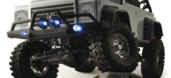 Axial Dingo Complete Truck Body with Roll Cage, Arches, Masks, Decals - AX4010